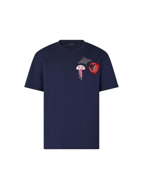 Louis Vuitton Beads Animals And Monogram Tee