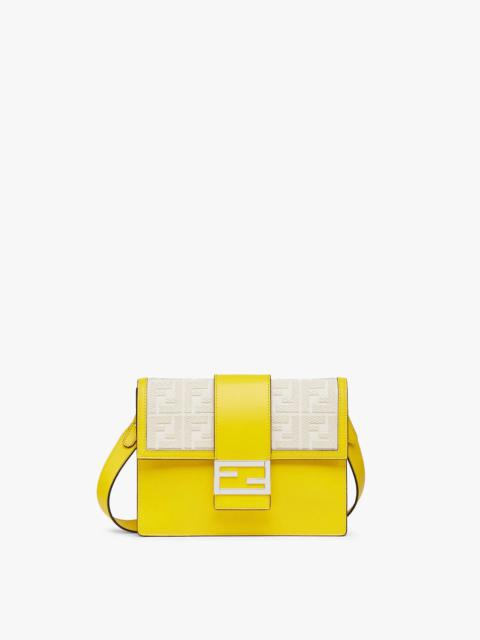 FENDI Yellow leather bag