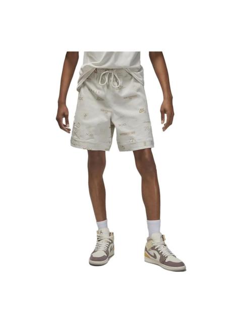 Jordan Air Jordan Flight Heritage Logo Shorts 'Beige' DX9724-030