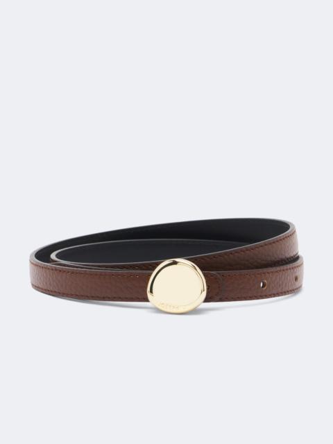 JOSEPH Arden reversible leather belt