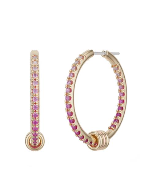 Spinelli Kilcollin Pink Sapphire Ombre Argo Hoop Earrings