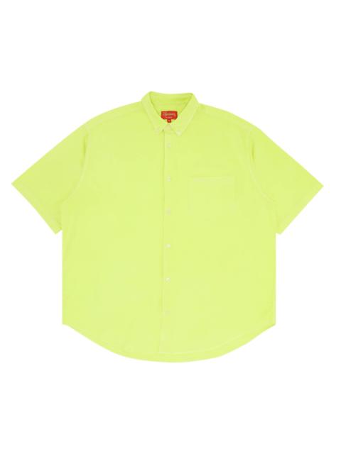 Supreme Supreme Loose Fit Short-Sleeve Oxford Shirt 'Bright Green'