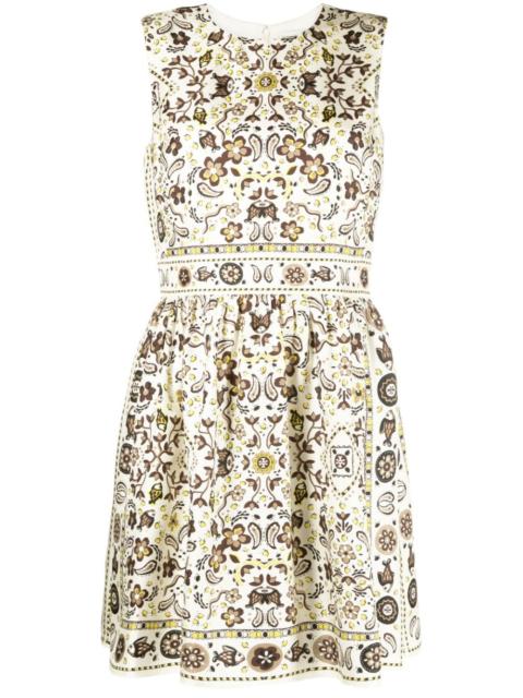 TORY BURCH Pisces Dream-print silk dress