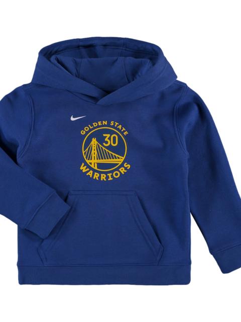 Nike NBA GS Warriors Name & Number Steph Curry Hoodie TD "Blue" 9Z2B3BAQR WARSC