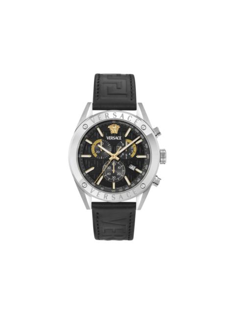 VERSACE Versace Athletic Chrono Leather Strap VEKJA0225