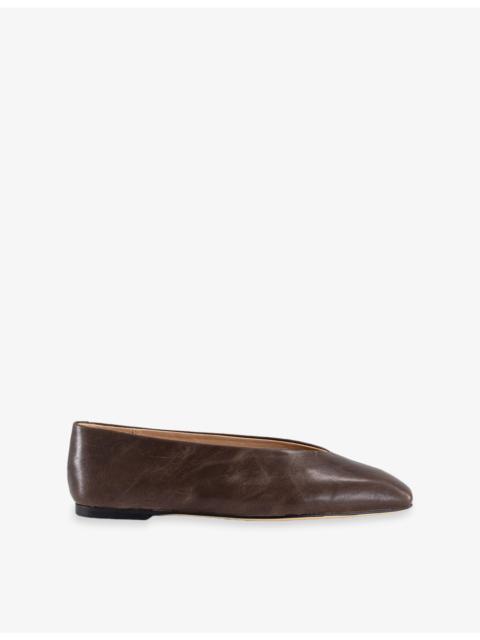 TONY BIANCO Brash Leather Ballet Flats