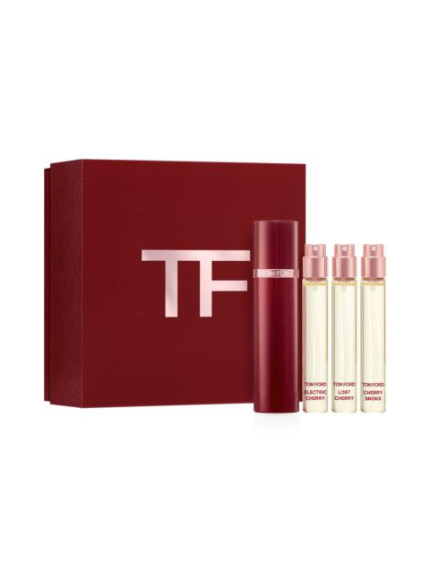 TOM FORD TOM FORD Private Blend Cherries Fragrance Travel Set & Atomizer $238 Value at Nordstrom