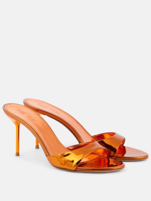 PARIS TEXAS Lidia 70 metallic leather sandals