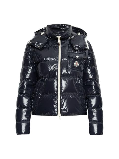 Moncler Epigeo Black Down Jacket | italist | REVERSIBLE
