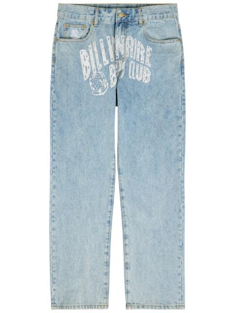 BILLIONAIRE BOYS CLUB Billionaire Boys Club Arch Logo Straight-leg Jeans
