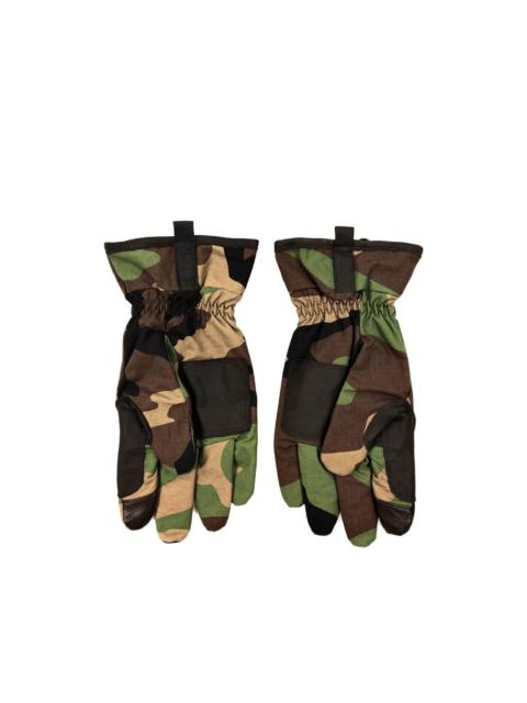 Polo Ralph Lauren camouflage canvas gloves
