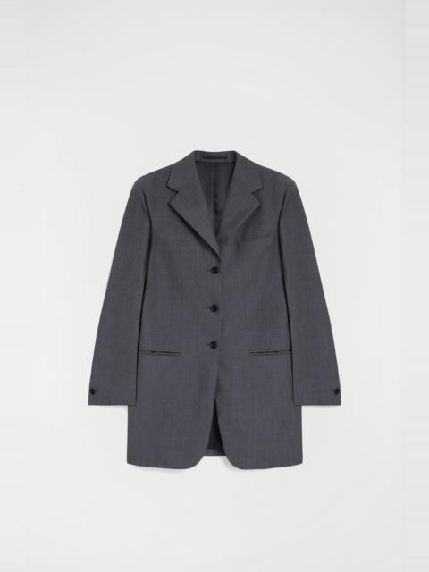 Jil Sander Fil-à-Fil Wool Tailored Jacket