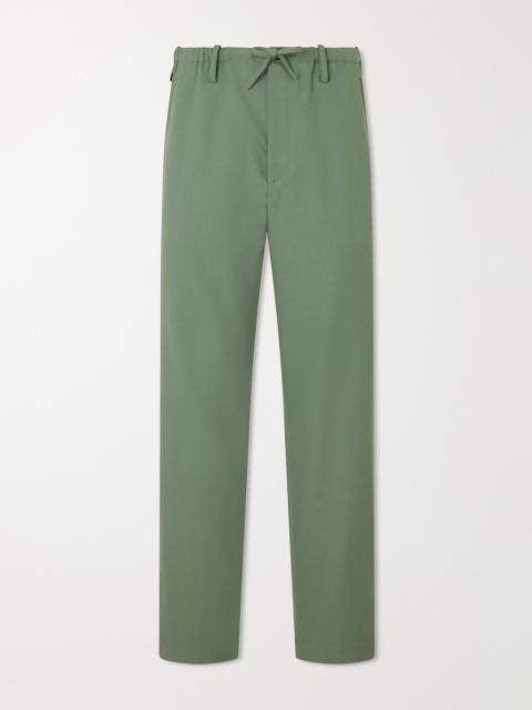 Dries Van Noten Penny Straight-Leg Wool Trousers