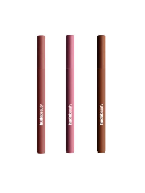 Huda Beauty Lip Stain Trio