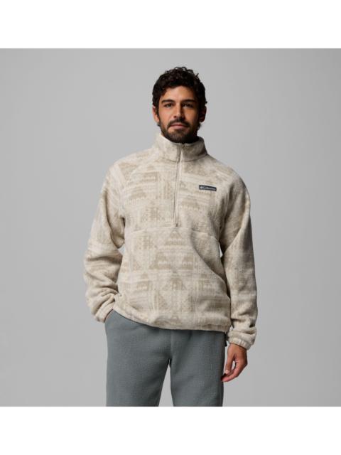 Columbia Men's Timber Crest MTR Fleece Printed Half Zip