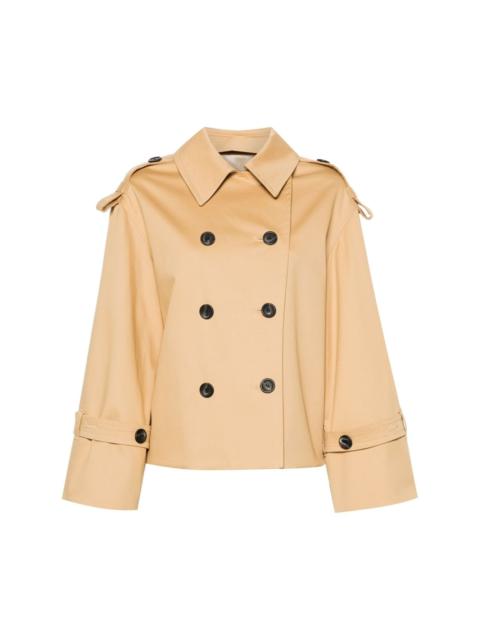 Alisandra double-breasted trench jacket