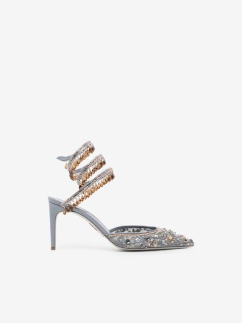 RENE CAOVILLA 100mm Christy crystal-embellished pumps