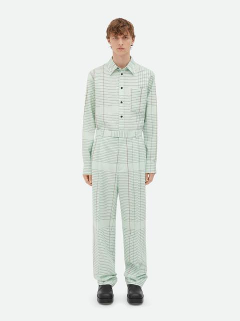 Bottega Veneta Notebook Wool Twill Trousers