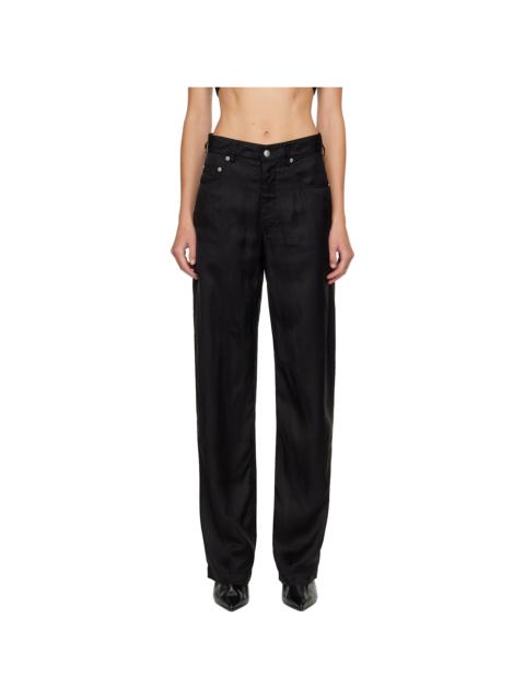 Rick Owens Black Concordians Geth Trousers