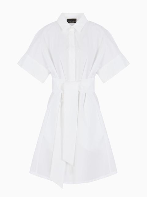 Valentine’s Day Capsule collection poplin shirt dress with sash