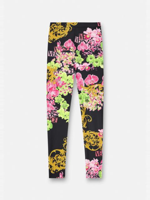 VERSACE Medusa Orchid Leggings