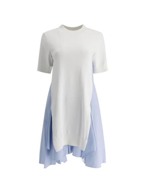sacai layered dress