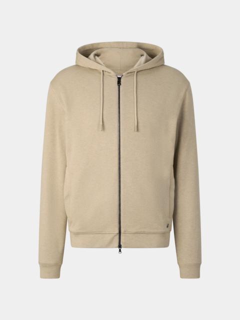 BOGNER Knit jacket Laros in Beige