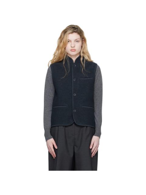 RIER Gray Boxy Walker Vest
