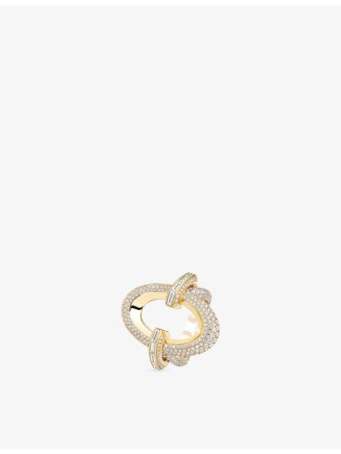 MESSIKA Groove Gold 3.25ct Diamond Cocktail Ring