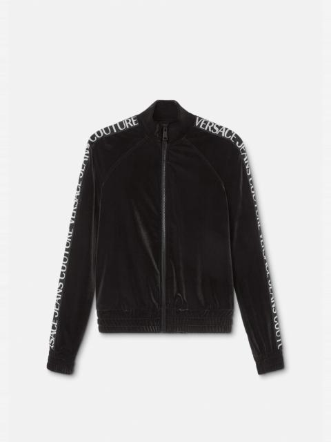 VERSACE JEANS COUTURE Logo Velvet Jacket