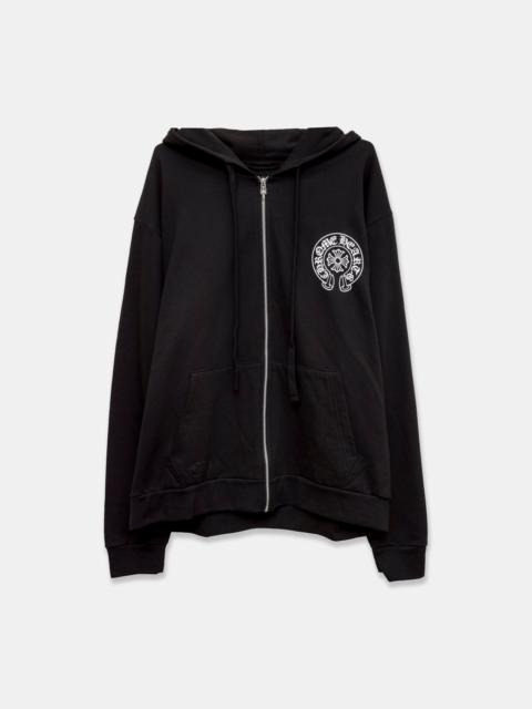 Chrome Hearts Chrome Hearts CH Black White Miami Horseshoe Zip Up Hoodie