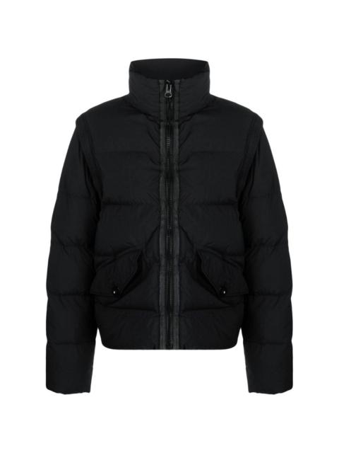 Ten C high-neck padded jacket