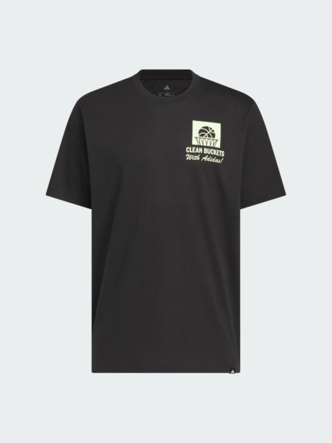adidas Clean Buckets Graphic T-Shirt