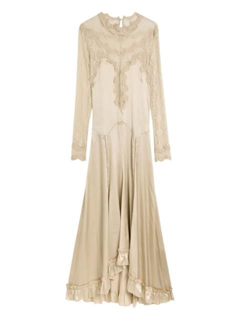 Isabel Marant Dolores lace-embellished maxi dress