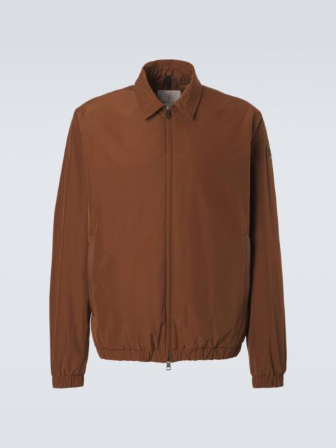 Moncler Socot leather-trimmed blouson jacket