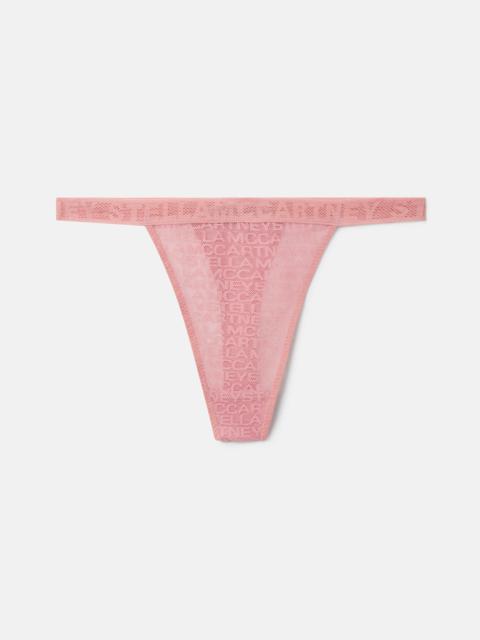 Stella McCartney Monogram Mesh Bodysuit