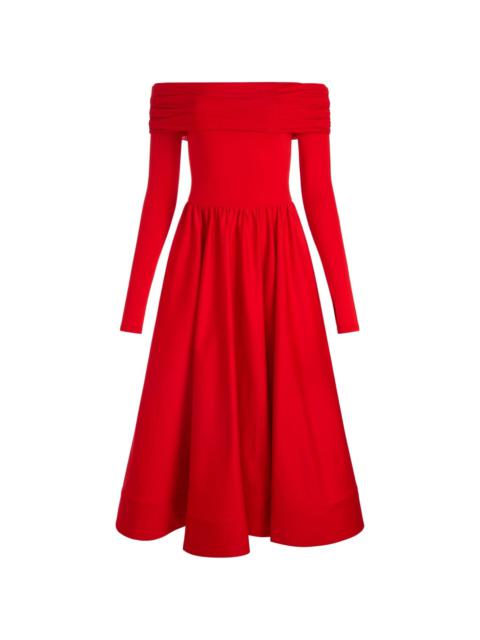 Alice + Olivia Chara midi dress | REVERSIBLE