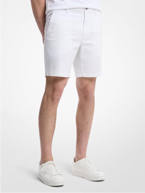 MICHAEL KORS Stretch Cotton Shorts