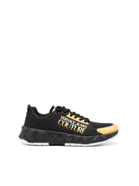 VERSACE JEANS COUTURE logo-print low-top sneakers