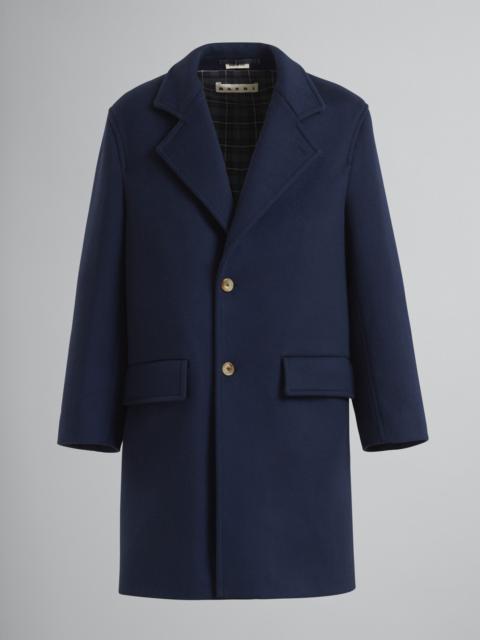 Marni SINGLE-BREASTED COAT IN WOOL DRAP