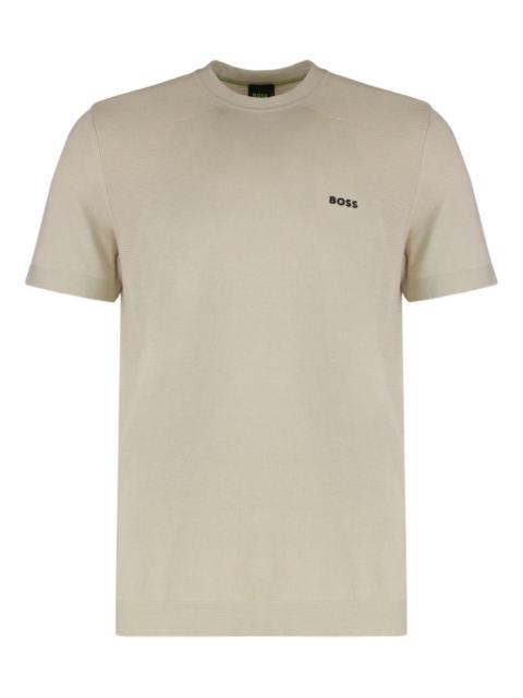 BOSS logo short-sleeves T-shirt