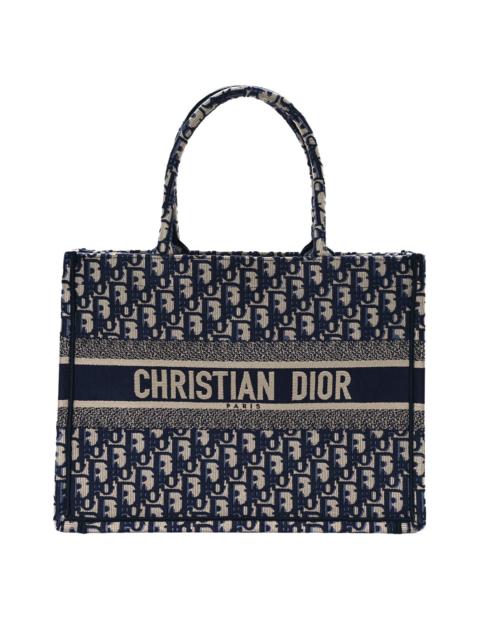 Dior Dior Blue Oblique Canvas Oblique Medium Book Tote (Authentic Pre-Loved)
