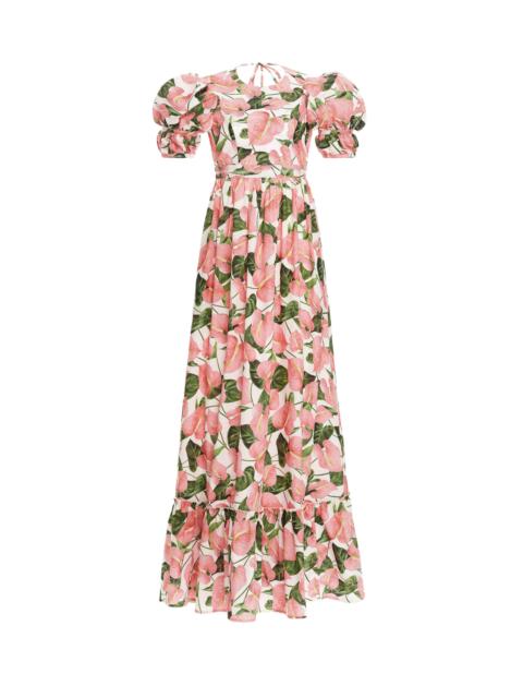 Agua by Agua Bendita Amapola Anturios Maxi Dress