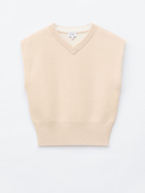 & Other Stories Wool-Cotton V-Neck Vest