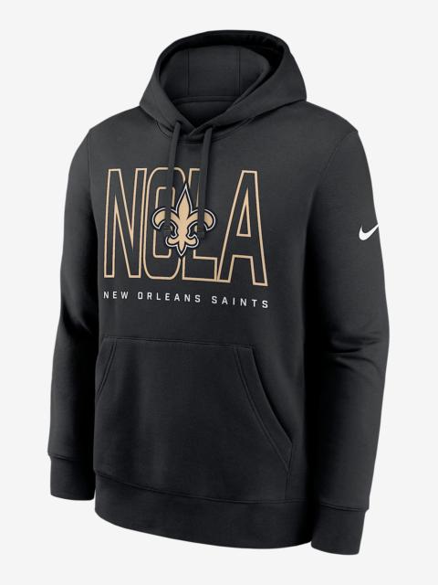 Nike New Orleans Saints Busted Play Club Men's Nike NFL Pullover Hoodie