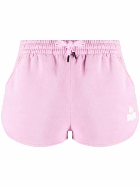 Isabel Marant Étoile Mifikiae drawstring track shorts