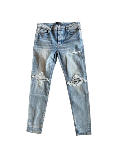 AMIRI MX1 Patch Jeans "Clay Indigo / Black" AMR002