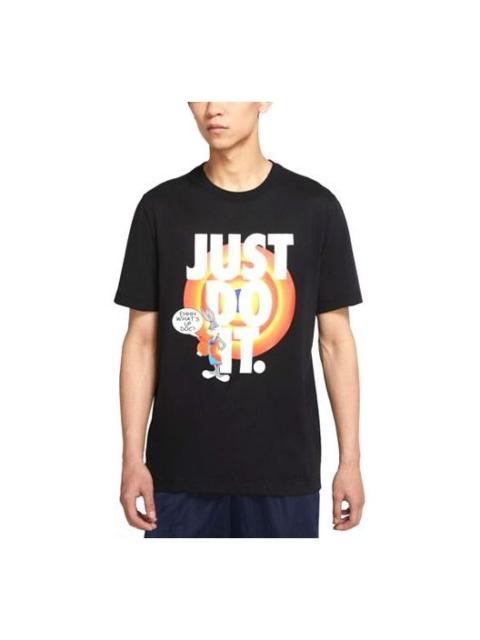 Nike Nike A New Legacy Large Dunk Printing Short Sleeve Black DH3830-010