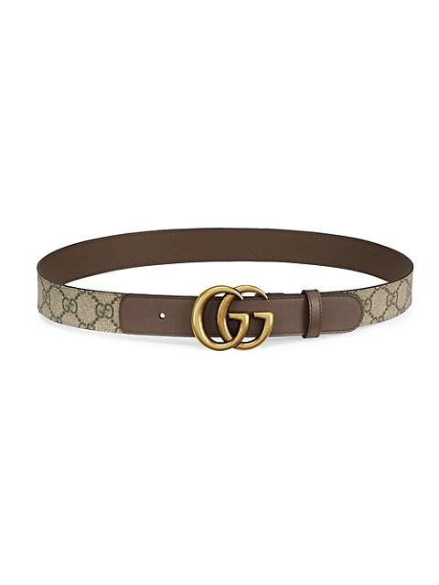 GUCCI GG Belt With Double G Buckle