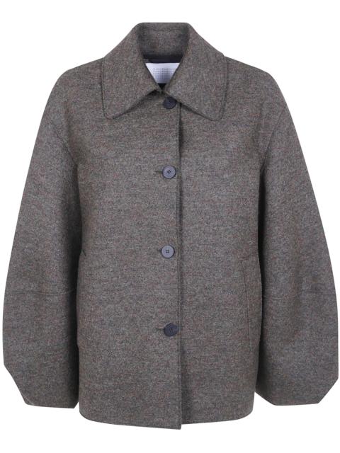 Harris Wharf London Jacket Puff Sleeves Women Puff Sleeves Jacket